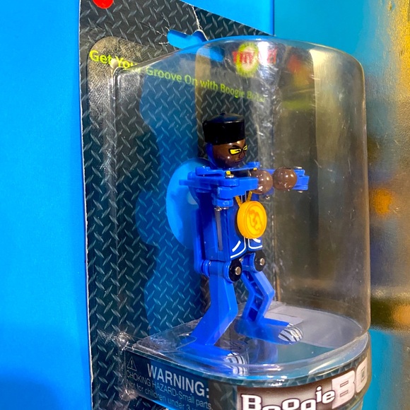 BOOGIE BOTS NWT BIGATRON WIND UP DANCE TOY - Picture 6 of 11